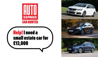 Used Car Hunter - small estate cars for £13,000 - header image